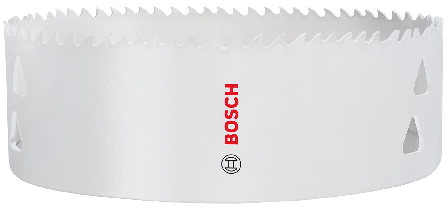 Bosch 1x Multi Material Threaded Hole Saw (for Steel, Drywall, Ø 127 mm, Professional Accessory Drill Driver)