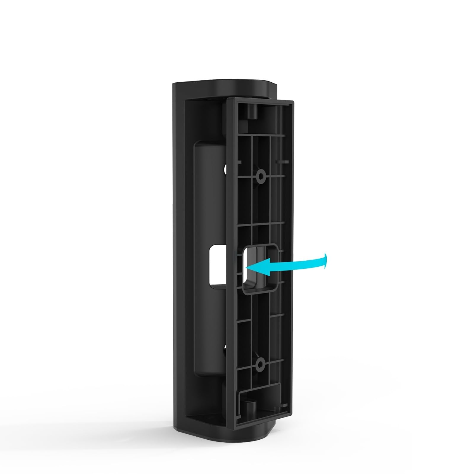 Montaje en ángulo para timbre con cable que optimiza la vista de tu entrada de 0 a 45 grados