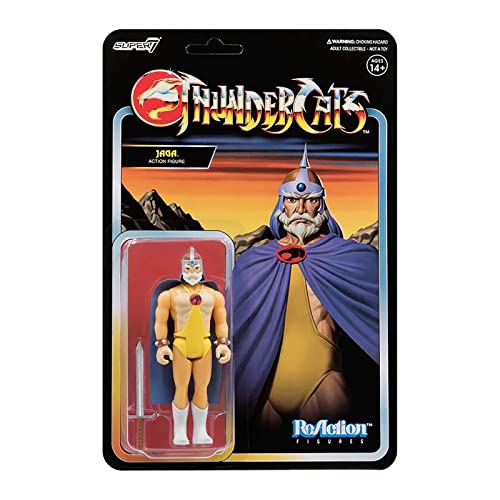 Super7 Thundercats: Jaga Reaction Figure, Multicolor #TOP9