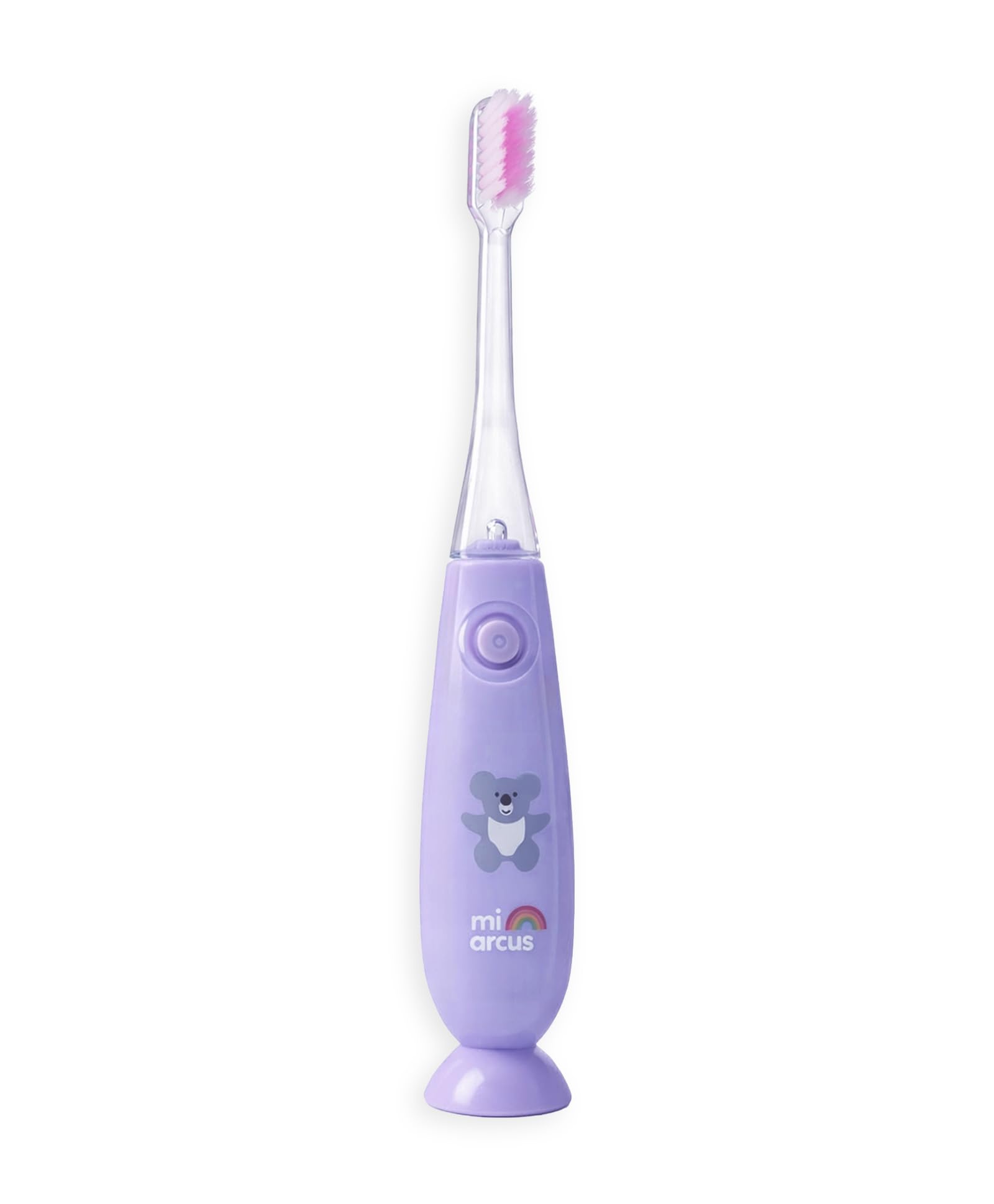 Mi Arcus 2-Minute Flashing Timer Toothbrush for Kids – Extra Soft Bristles – Purple 1-3 Years-image-25