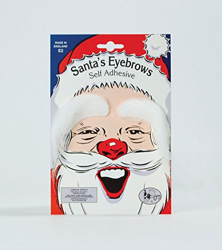 Preisvergleich Produktbild Vater Weihnachten weiß Santa Augenbrauen