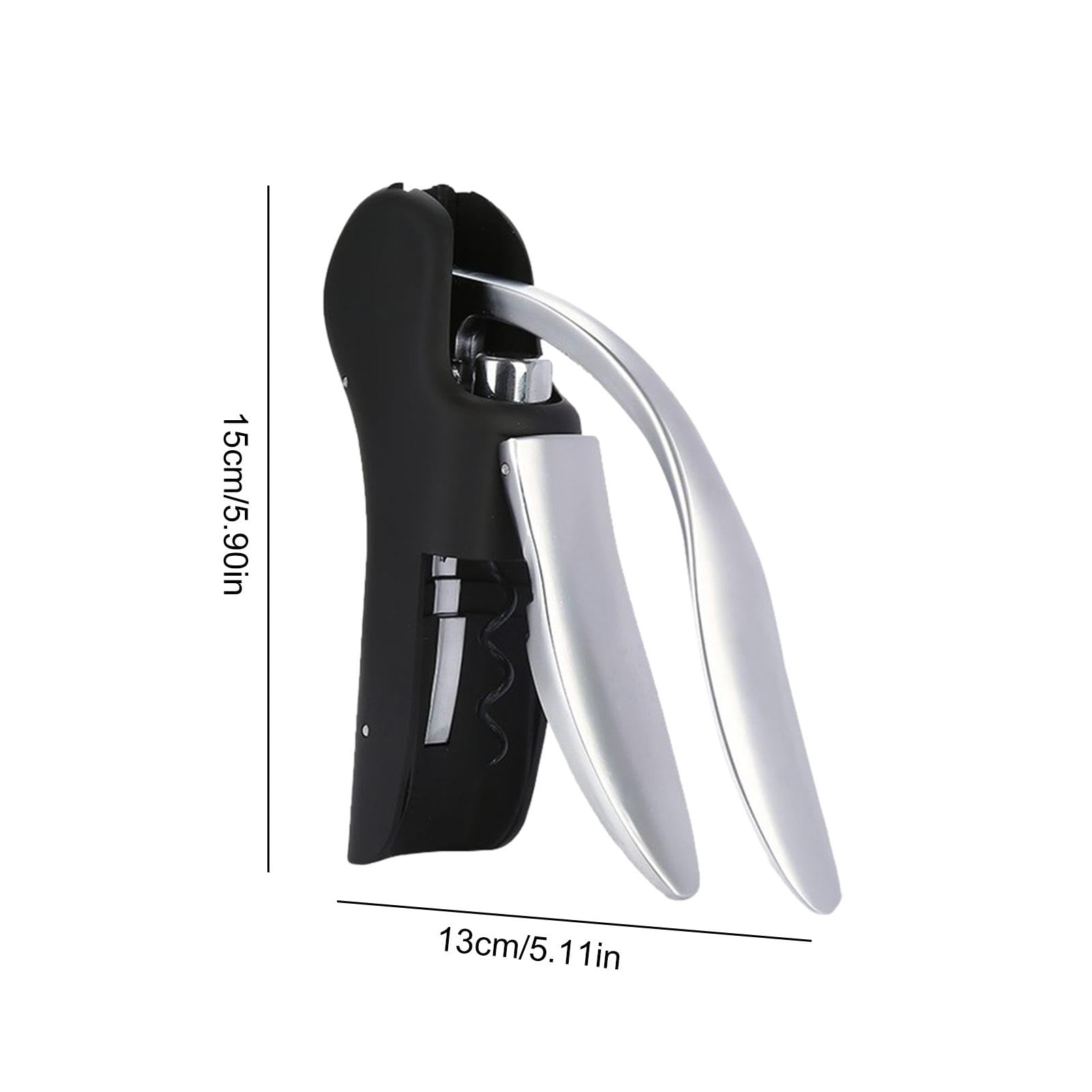 垂直レバー式コルクスクリューワインオープナー