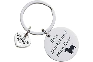Best Dachshund Mom Keychain for Women: The Perfect Gift for Dachshund Lovers