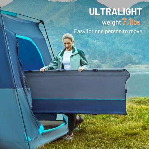 Portable Folding Camping Cot Deluxe