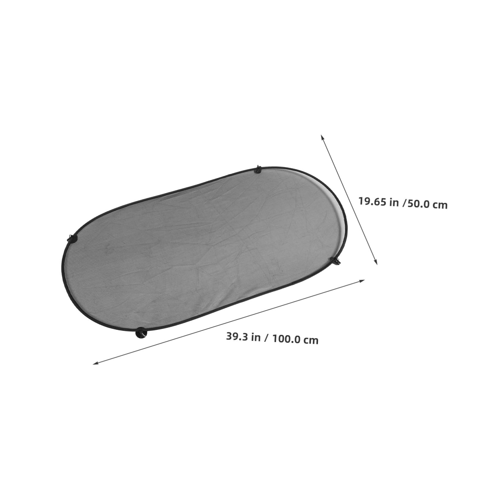 6 Pezzi Parasole Rete per Finestrino Auto con Ventose Tendine Parasole Posteriori per Privacy e Isolamento Termico Protezione Solare per Parabrezza Retro di Auto e Camion
