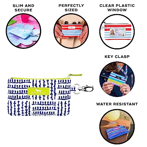 Image of SCOUT IDKase Card Holder, ID Case for Women, Mini Keychain Wallet, Zip Closure