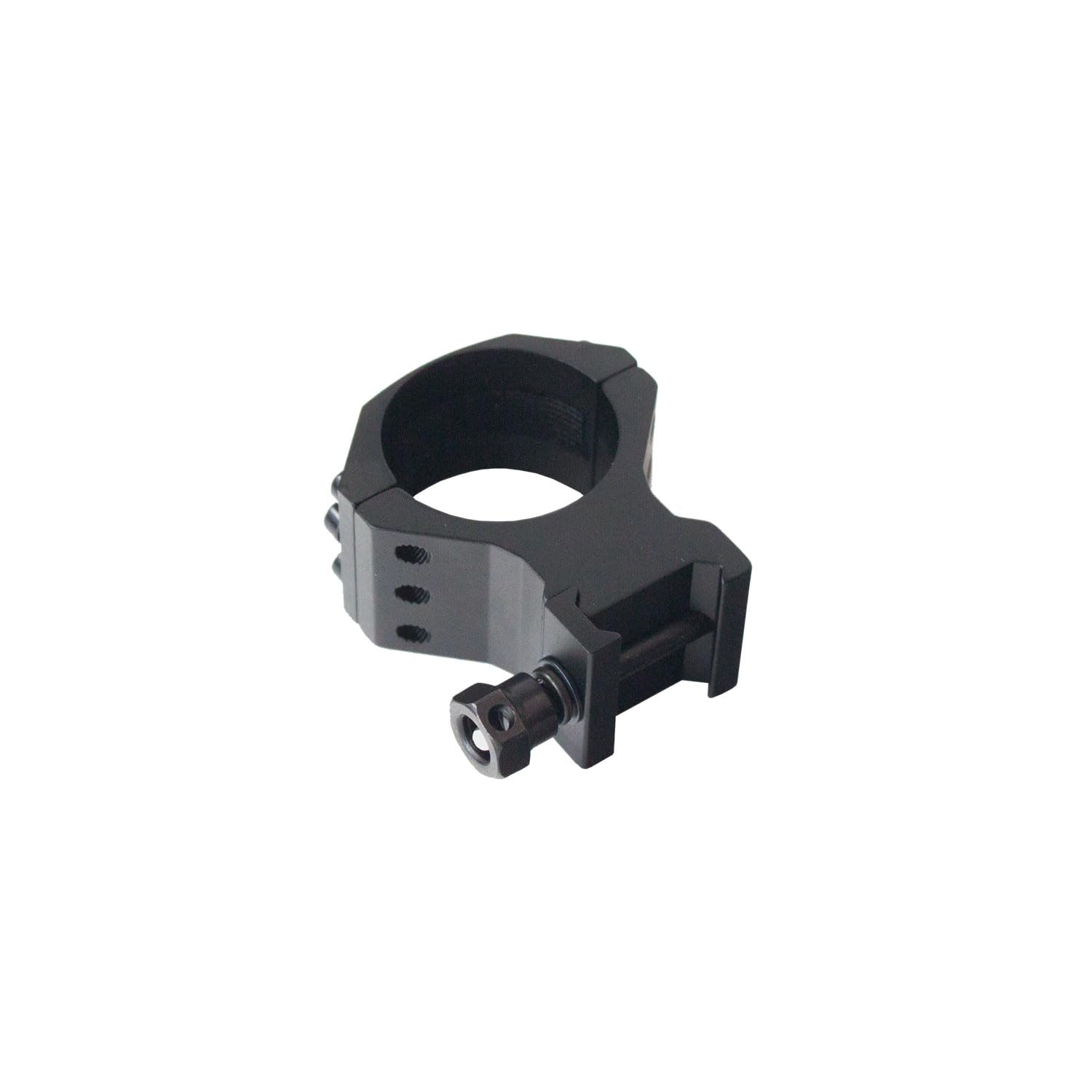 AluTech Montagen - 2er Set 34 mm Ringmontage für 21 mm Weaver/Picatinny, Zielfernrohrmontage/Montage für Zieloptik aus hochfestem Duraluminium, mit Anti-Rutsch-Einlage