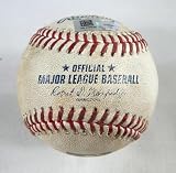 2021 New York Mets Pirates Game Used Baseball Brubaker Smith RBI Single Davis SO - MLB Game Used