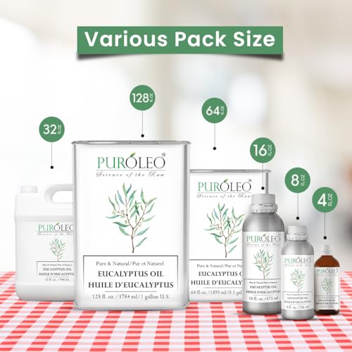 Aceite Esencial de Eucalipto PUROLEO 946 ML 100% Puro miniatura 4