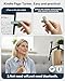 [Case-Friendly] Remote Control Page Turner Ring for Kindle Paperwhite Oasis Scribe Kobo eReaders, Camera Camcorder Remote Controls, Page Turner Clicker for iPhone ipad Tablets with Storage Bag Green