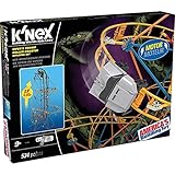 knex roller coaster Juego de construcción que contiene 534 piezas (varillas, conectores y la pista)