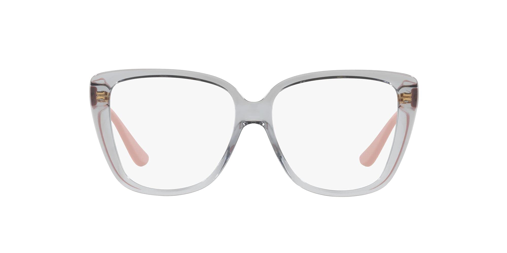 Vogue Eyewear Damskie oprawki do okularów Vo5413 Butterfly Prescription, Przezroczysty szary/obiektyw demo, 51 mm