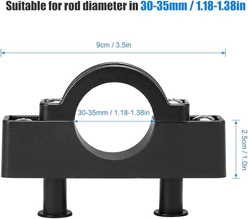 Miniatura 2 de 1 par de estabilizador de soporte de montaje de nailon para kayak, canoa y barco, soporte de montaje, soporte de montajesoporte de motor, accesorios