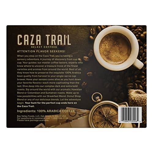 Caza Trail Coffee Pods, Dark Roast, Single Serve (Pack of 100) - Image 5