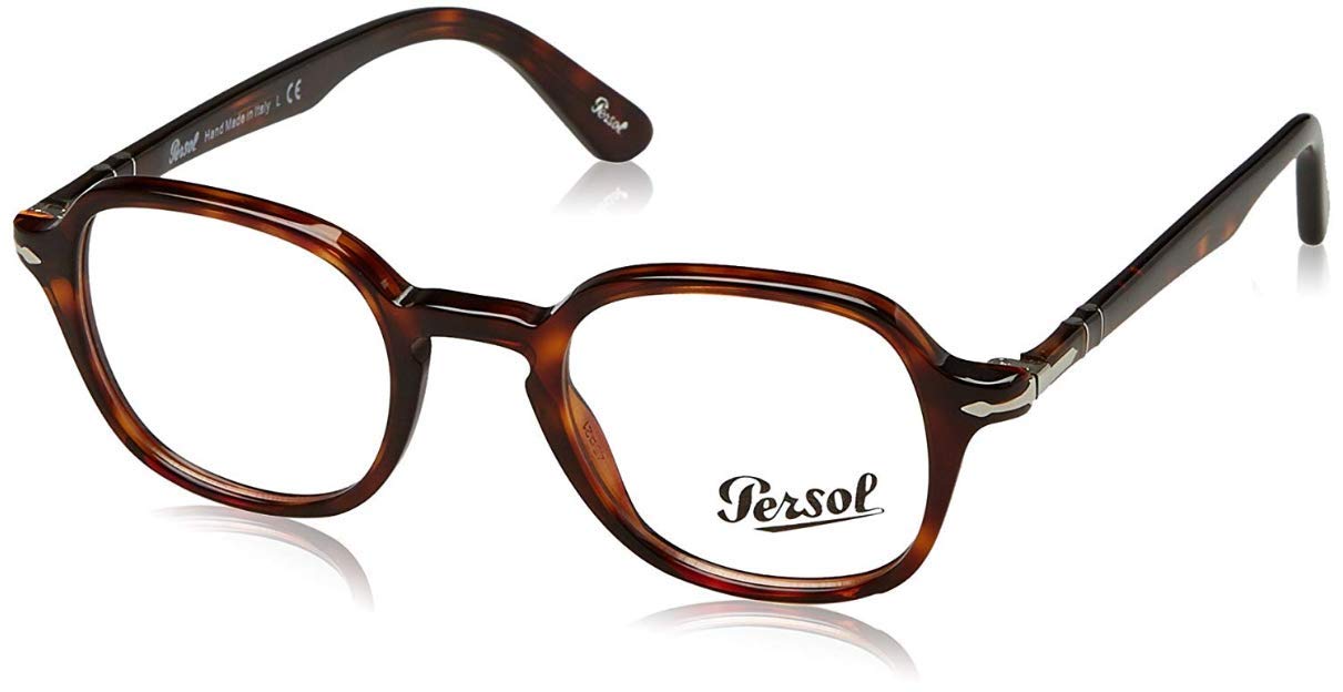 PERSOL PO3142V - 24 Eyeglasses Havana 47mm : Amazon.in: Clothing \u0026  Accessories