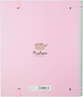 Vista 2 de Pusheen - Carpeta oficial de 3 anillos de alta calidad, carpeta de archivos de 12.6 x 10.6 pulgadas, carpeta de anillos de tapa dura duradera