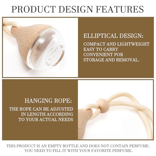 Refillable Glass Bottle Car Diffuser