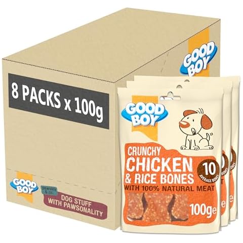 Good Boy Crunchy Chicken and Rice Dog Treats Cover