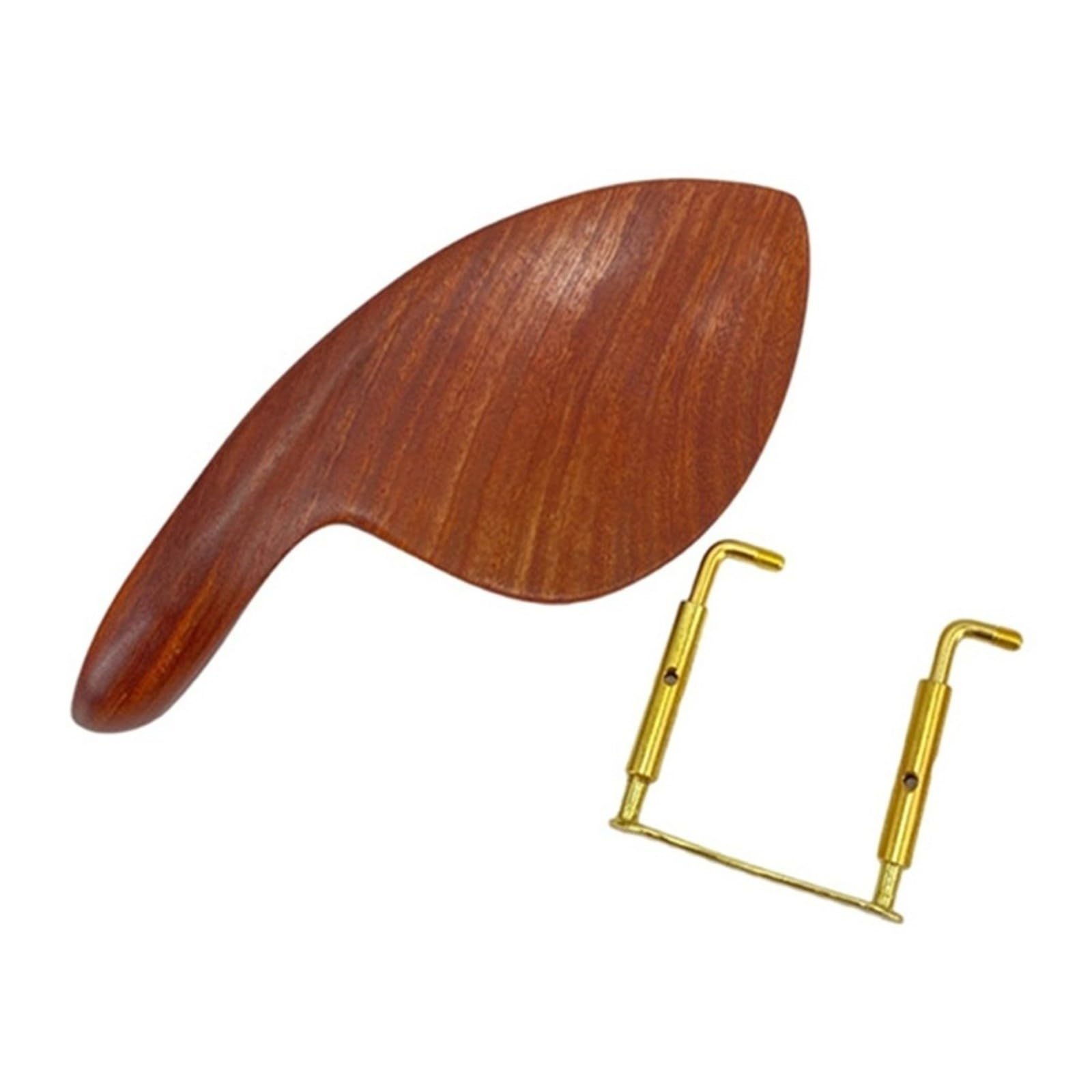 Accesorios for violín 4/4, mentonera de palisandro, clavijas, pilar trasero(S2)