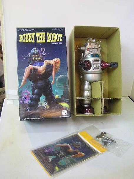 最上の品質な 【値下げ】ビリケン商会【ロビー·ザ·ロボット(オリーブ色