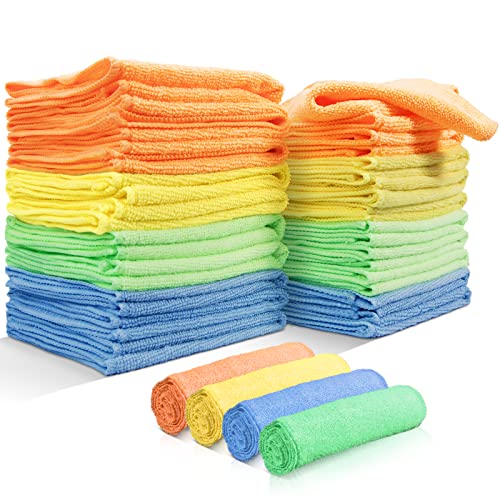 Masthome Microfiber Cleaning Cloths, Pack of 24, Size:15.7