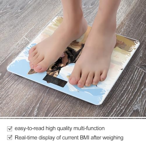 Báscula digital para baño con diseño German Shepherd Dog Lovers miniatura 5
