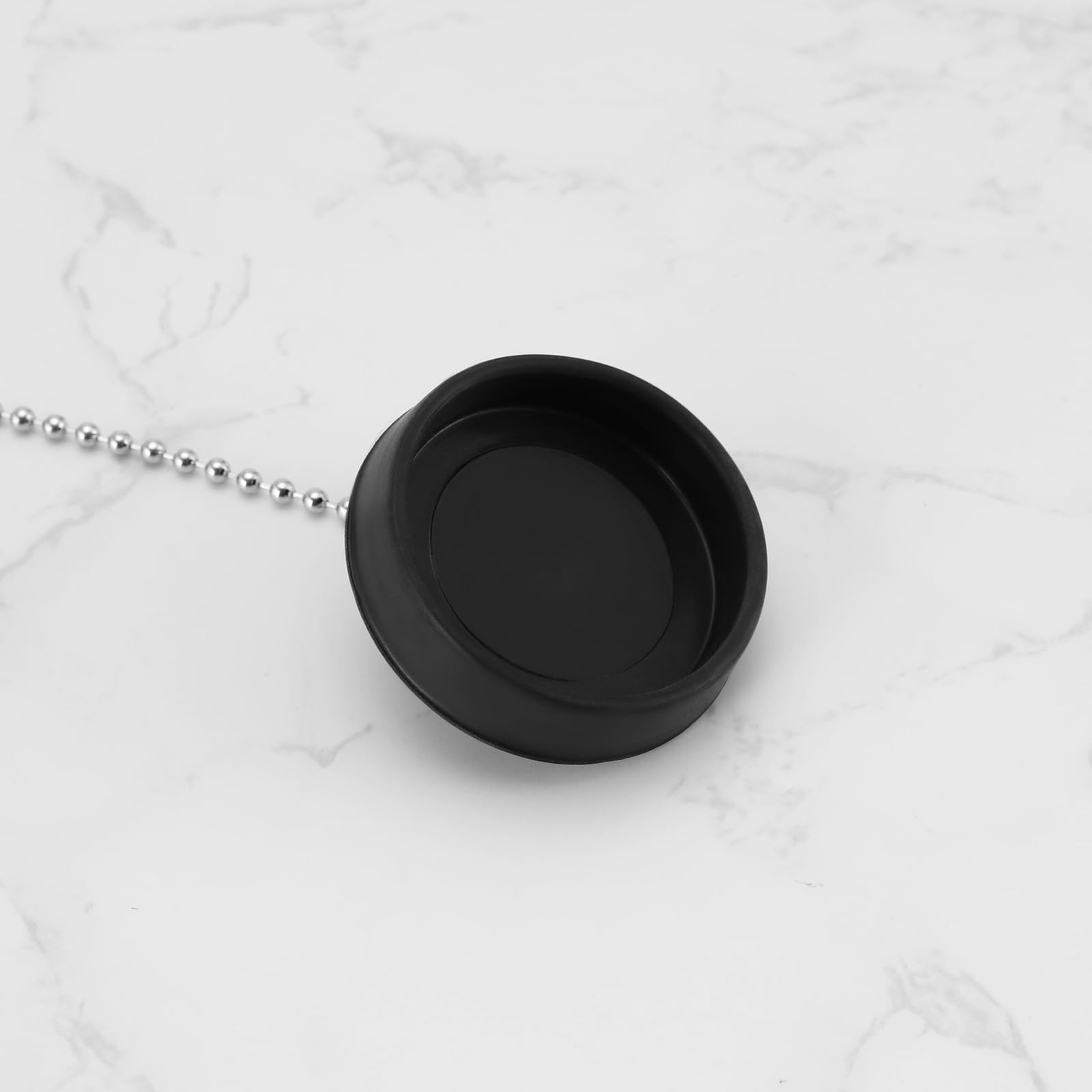 Tappo Con Catenella L.B. PLAST Tappo 45,5 Mm Nero Con Catena E Anello In Gomma 86909094