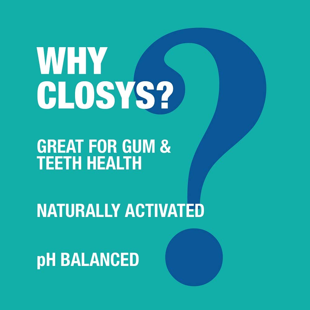 CloSYS Sensitive Mouthwash, Pack of 48 Pefect for Dental Offices, Gentle Mint, Alcohol Free, Dye Free, pH Balanced, Helps Soothe Mouth Sensitivity, Fights Bad Breath, 3.4oz Mouth Rinse TSA Approved