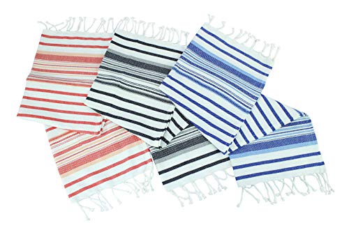 Image of COTTON CRAFT Fouta Kitchen Towel - 12 Pack 100% Cotton Hand Towel