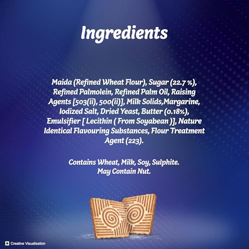 Image of Sunfeast Mom's Magic Shines, Crunchy Butter Cookies with Sugar Glaze, 126g