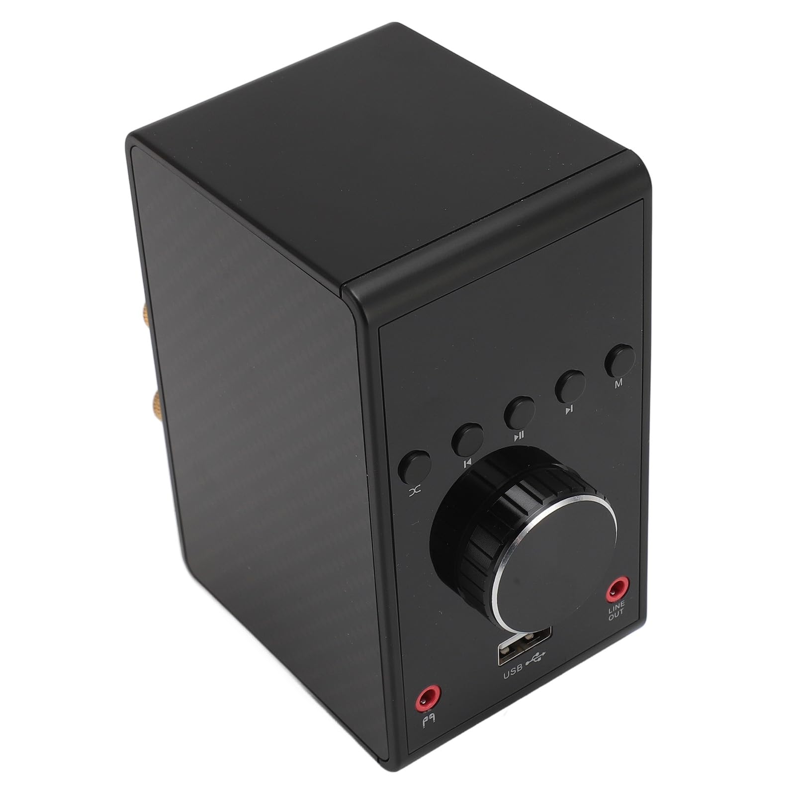 Annadue Bluetooth 5.0 Dźwięk Stereofoniczny Wzmacniacz Cyfrowy do (BLACK)