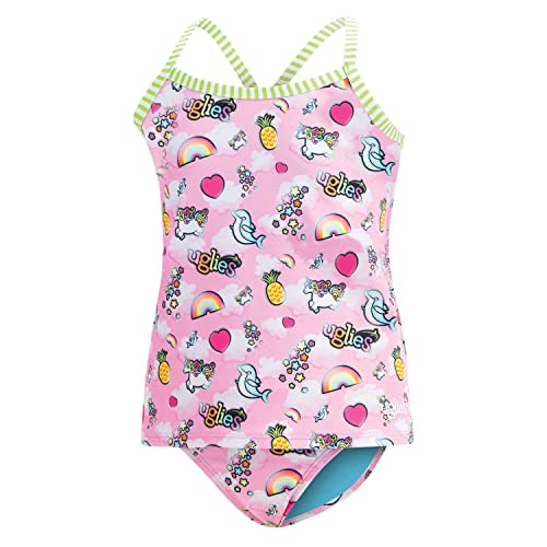 Dolfin Uglies Girls Swimsuit 2 Piece Tankini Set