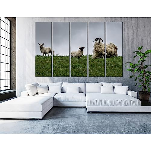 Impression sur toile ZELLART tableau d'art haut de gamme Écosse 150 x 100 cm