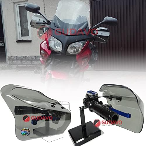 Motorcycle handguards Deflectors Adjustable Wind Cold Protectors 10mm 8mm Mounting Compatible with Harley Davidson Buell Ulysses Honda Yamaha Suzuki Yamaha BMW