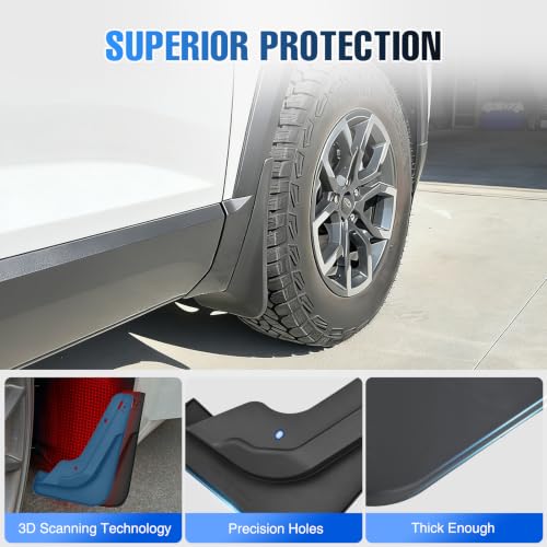 Image of Nilight Mud Flaps Splash Guards for Chevrolet Equinox 2025-2026