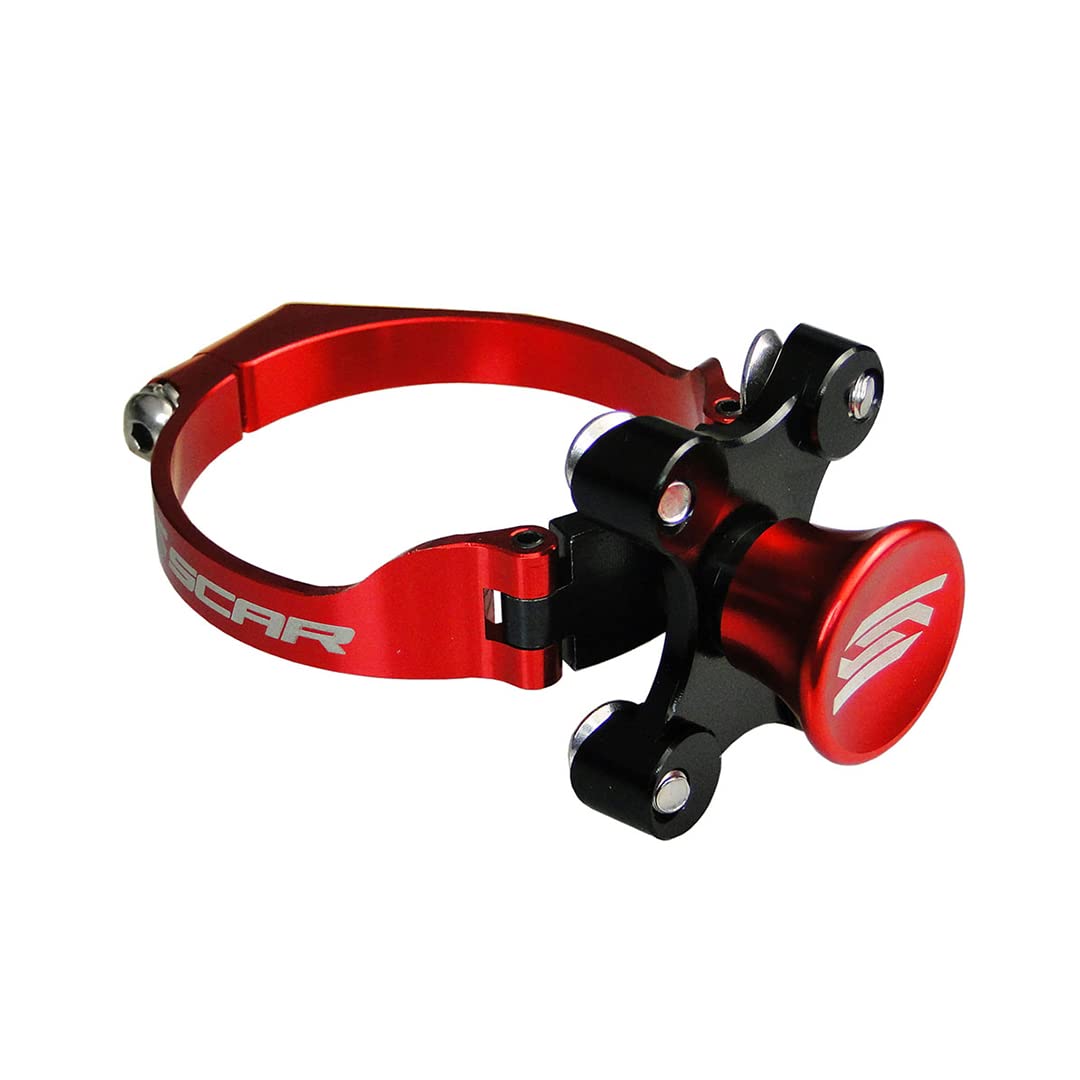 Kit départ holeshot SCAR bloque fourche compatible Sherco SE-R SEF-R WP 12-21 rouge - 3