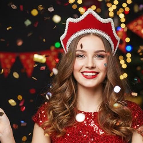 Accesorios de cosplay de realeza francesa y diadema de princesa renacentista 8
