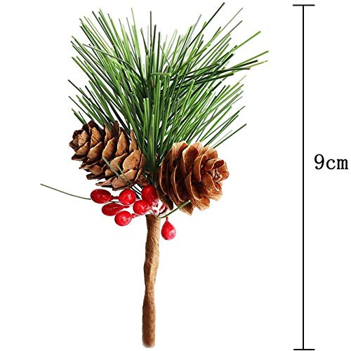 Htmeing Small Artificial Pine Picks For Christmas Flower Arrangements Wreaths And Holiday Decorations (20Pcs) #TOP1
