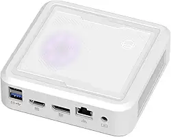 Computadores de mesa Mini PC - AMD Ryzen 5 3550H 16GB DDR4, 512GB SSD, PC para jogos com Wifi5/BT4.2, jogos/escritório/design de até 3,7 GHz 4c/8t