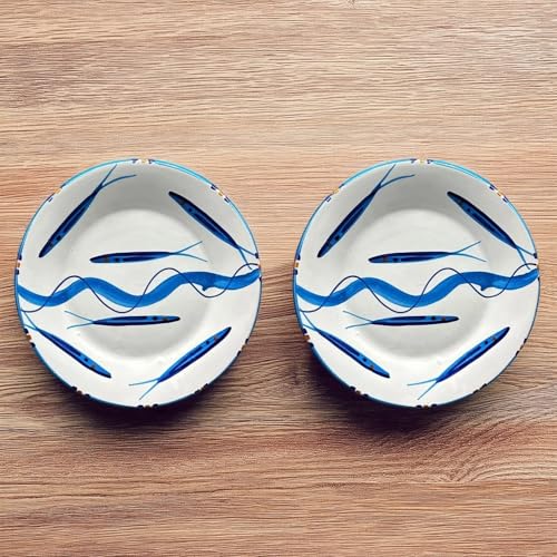 🍝 Ideale per servire e presentare – Adatto come piatto piano per primi e secondi, può essere utilizzato anche come piatto da portata per antipasti e specialità di mare. Un accessorio funzionale e decorativo allo stesso tempo.