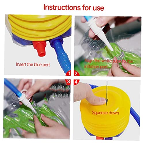 Opblaasbare bal pomp zomer draagbare hand voet pomp zwembad speelgoed accessoires bad benodigdheden - Image 7