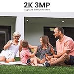 Cameras for Home Security-2K Wireless Security Camera Outdoor with AI Motion Detection & Siren, Non-Stop Solar Powered Charging, Color Night Vision, SD/Cloud Storage, Waterproof, S1 4P - Image 2