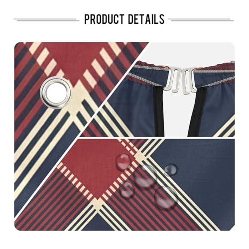 Capa profesional impermeable para corte de cabello azul marino con cierre ajustable miniatura 4