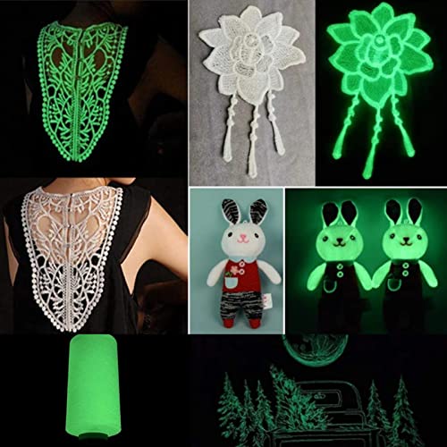 Hilo de Bordado Luminoso Blancos 3000 Yardas miniatura 4