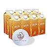 AMERICANFOOD4U Set aus Bierdeckel und BraTee by Capital Bra 8x 750ml Eistee Pfirsich, Ice Tea mit Pfirisch-Geschmack