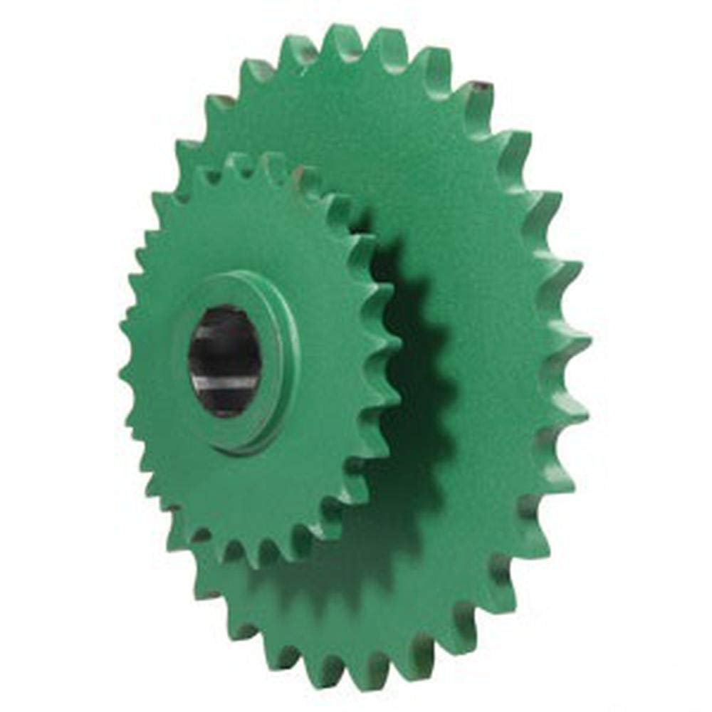 AE74598 Double Drive 24/30 Tooth Sprocket Fits John Deere Round Baler 468 +