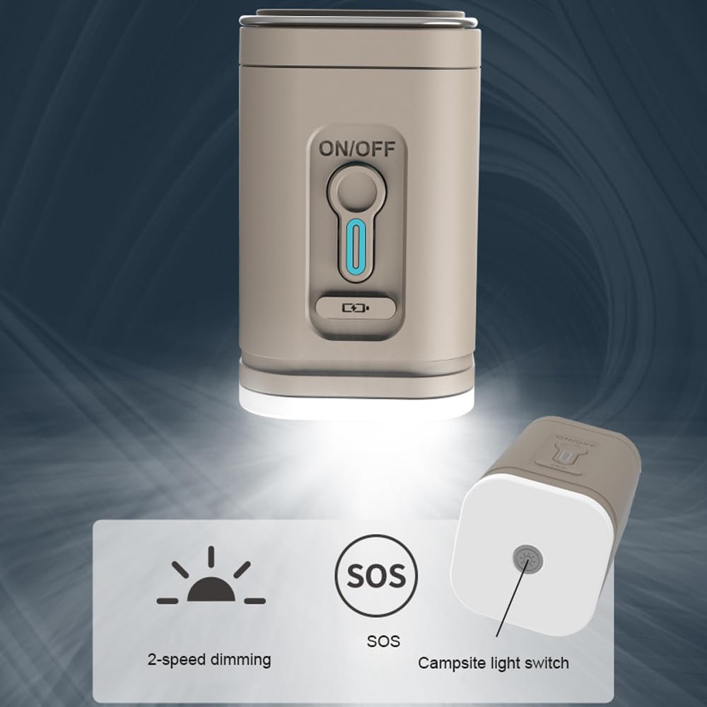 HUIOP Bezprzewodowa pompa powietrza, przenośna elektryczna sprężarka powietrza, pompka do pompowania i spuszczania powietrza z 5 dyszami świetlnymi LED, do basenu Airmattress Airbed pierścienie do