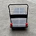 Trolley Industrial Heavy Duty Extra Long Flatbed Truck Trolley Flatbed Silent 8-Wheel Trailer Enlarged and Thickened Flatbed Truck Shopping Cart(Small)