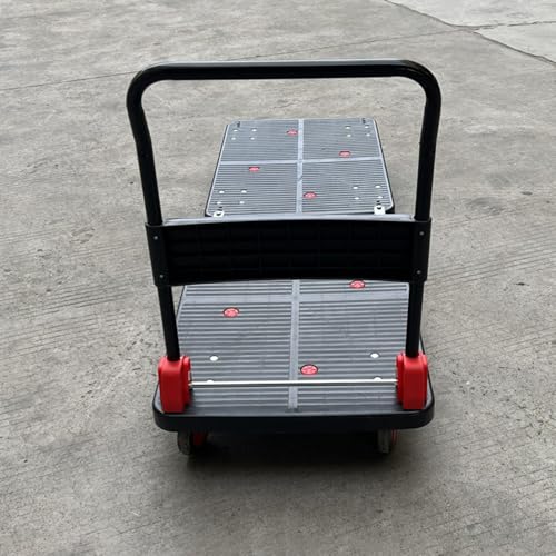Carretilla industrial de plataforma plegable extra larga miniatura 5