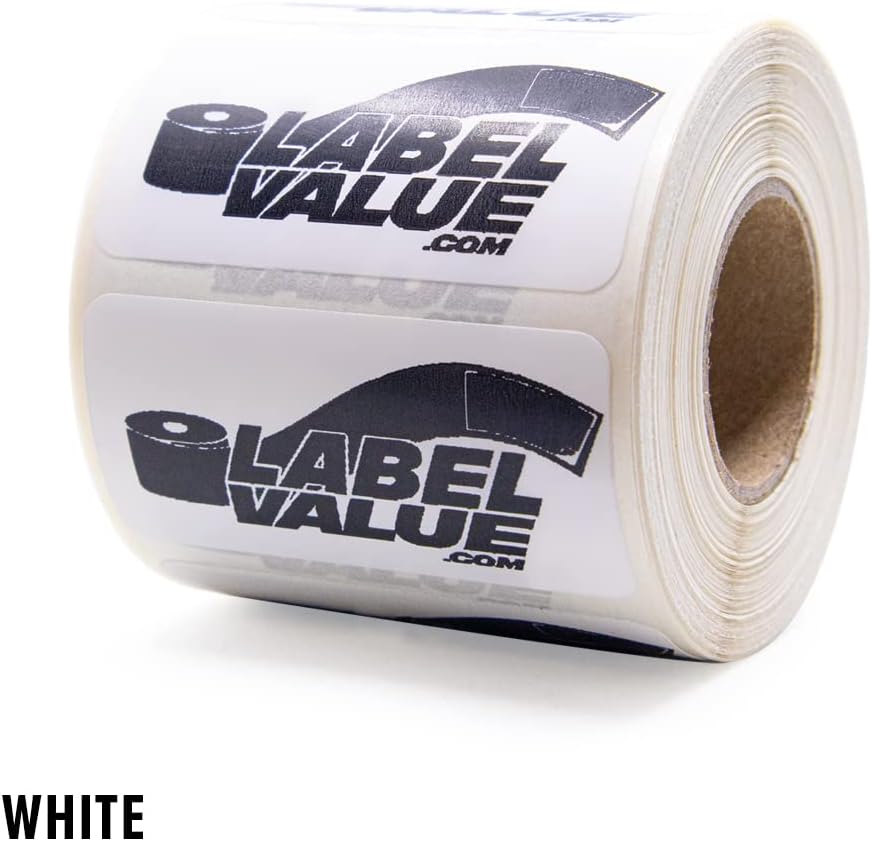 LabelValue.com | Custom Printed 2" x 1" Labels & Stickers, 1 Roll Per Pack